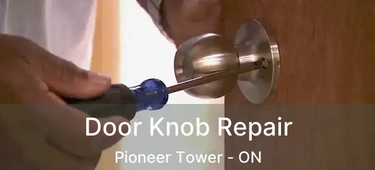  Door Knob Repair Pioneer Tower - ON