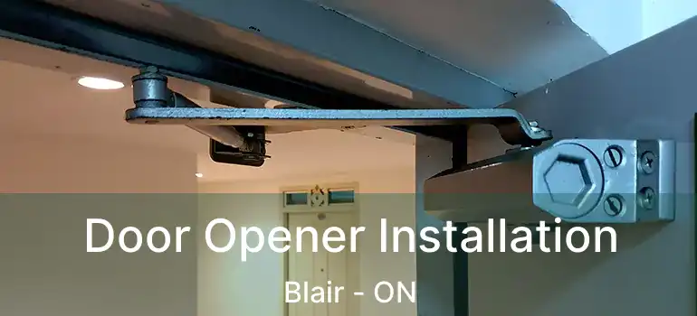  Door Opener Installation Blair - ON
