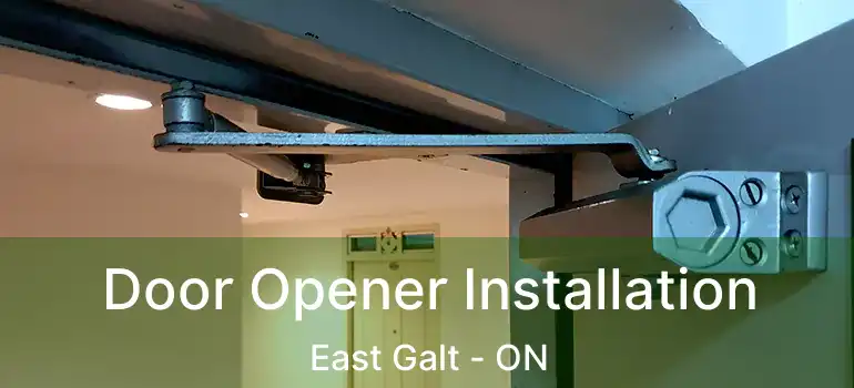  Door Opener Installation East Galt - ON