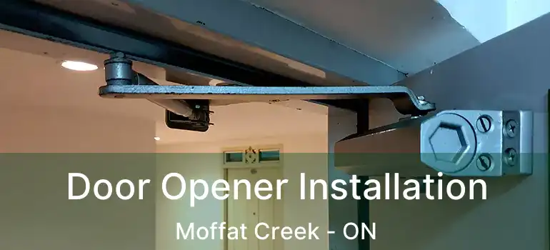  Door Opener Installation Moffat Creek - ON