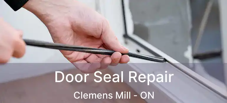  Door Seal Repair Clemens Mill - ON