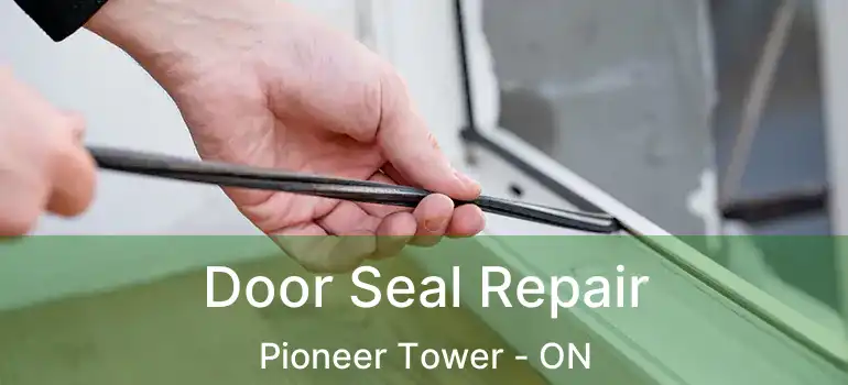  Door Seal Repair Pioneer Tower - ON
