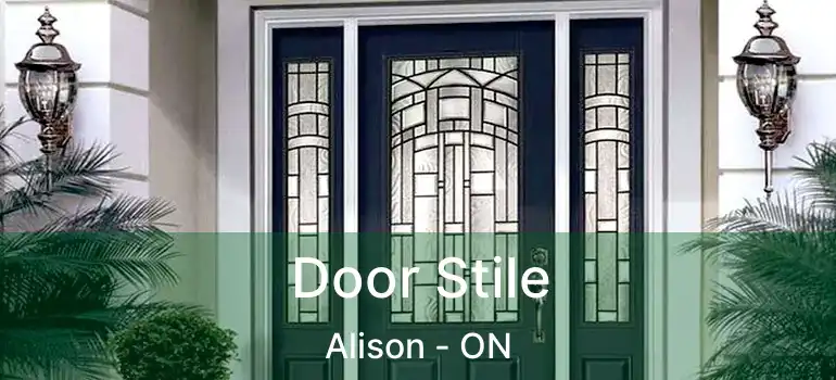  Door Stile Alison - ON
