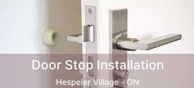  Door Stop Installation Hespeler Village - ON