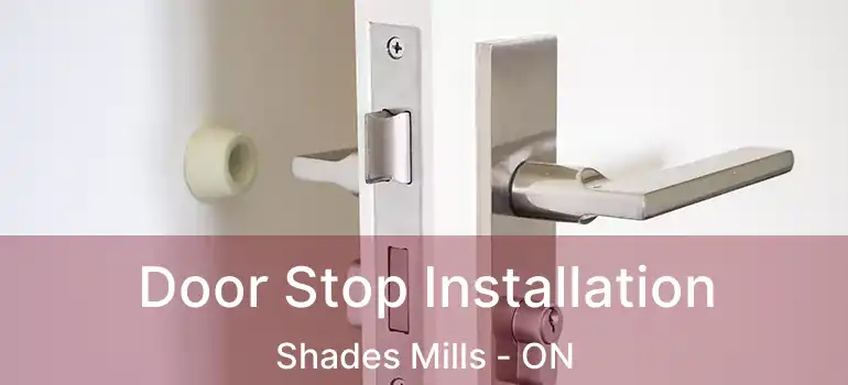  Door Stop Installation Shades Mills - ON