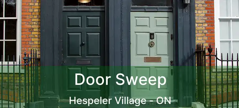  Door Sweep Hespeler Village - ON