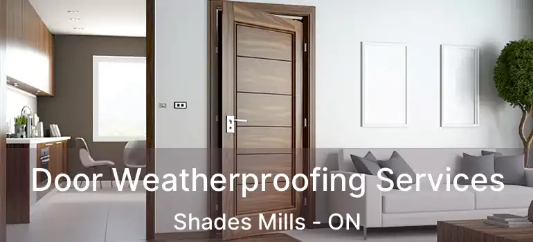  Door Weatherproofing Services Shades Mills - ON