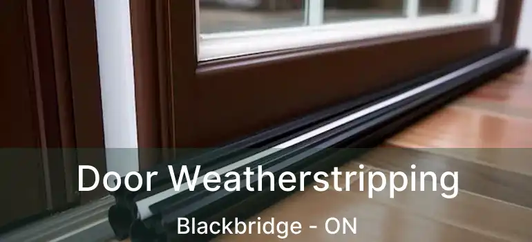  Door Weatherstripping Blackbridge - ON