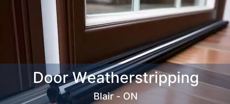  Door Weatherstripping Blair - ON