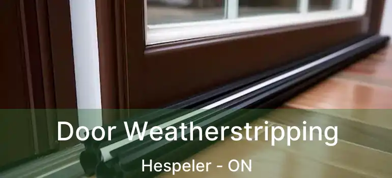  Door Weatherstripping Hespeler - ON