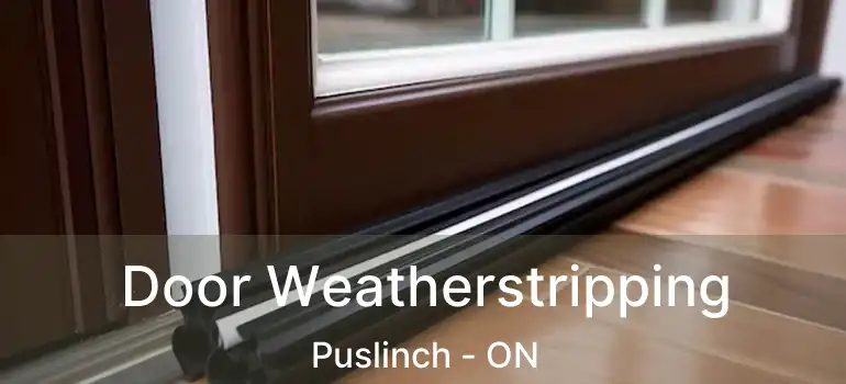  Door Weatherstripping Puslinch - ON