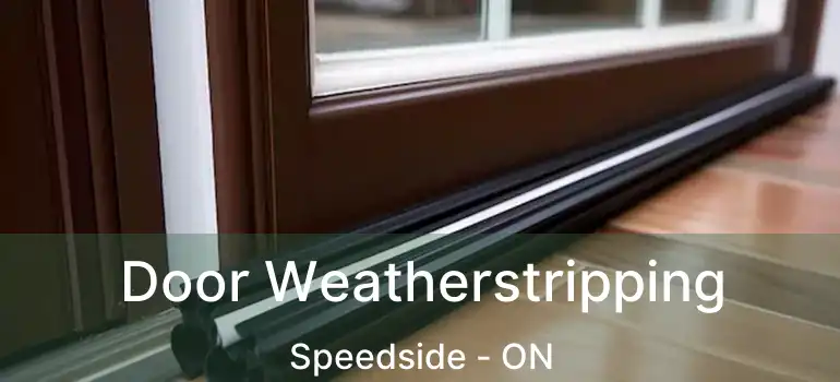  Door Weatherstripping Speedside - ON