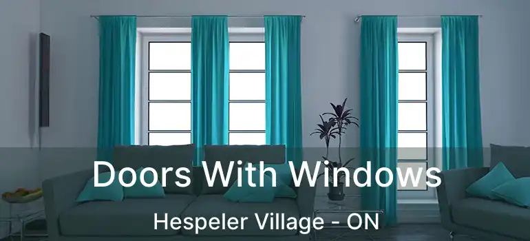  Doors With Windows Hespeler Village - ON