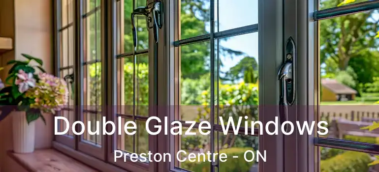  Double Glaze Windows Preston Centre - ON