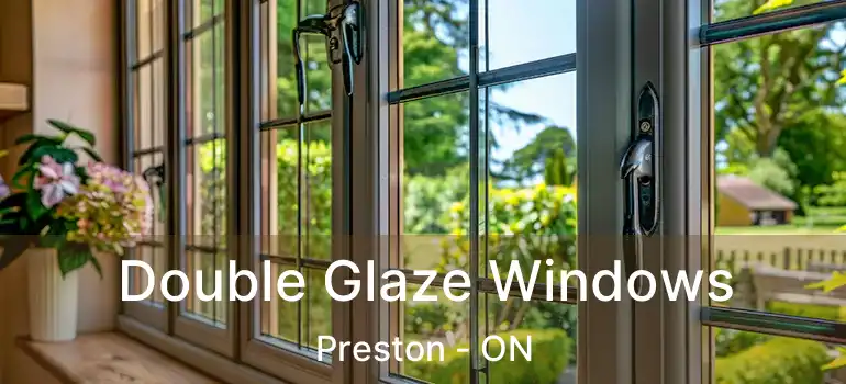  Double Glaze Windows Preston - ON