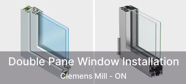 Double Pane Window Installation Clemens Mill - ON