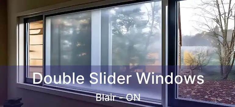  Double Slider Windows Blair - ON