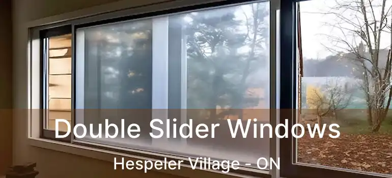  Double Slider Windows Hespeler Village - ON