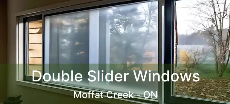  Double Slider Windows Moffat Creek - ON