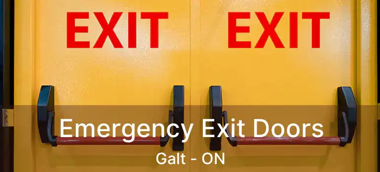  Emergency Exit Doors Galt - ON
