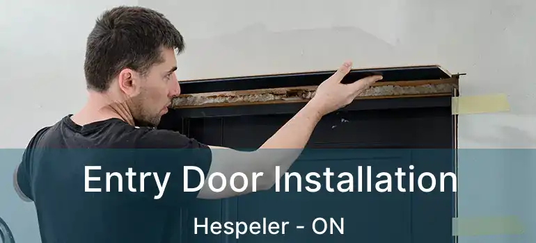  Entry Door Installation Hespeler - ON