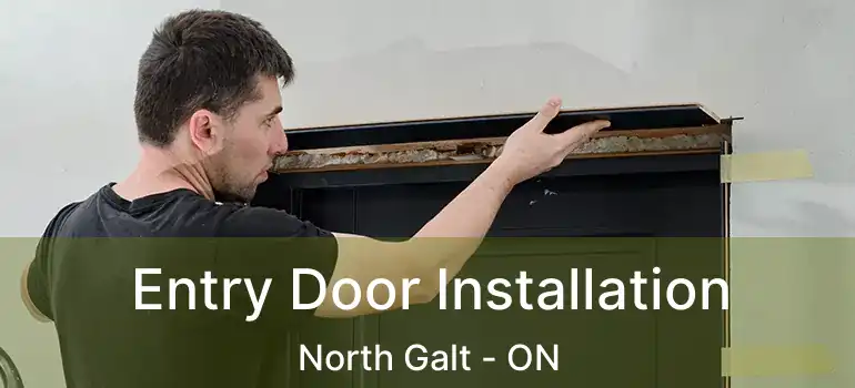  Entry Door Installation North Galt - ON