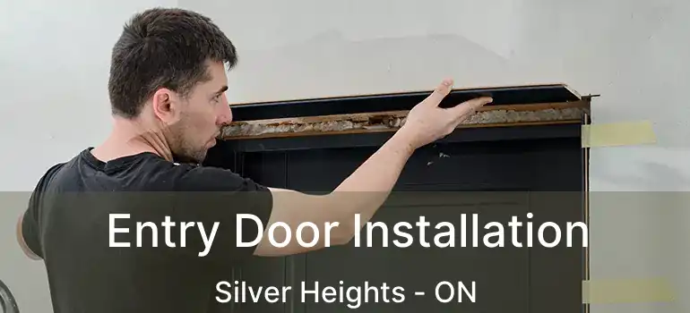  Entry Door Installation Silver Heights - ON