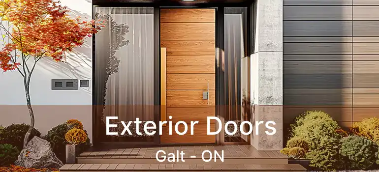  Exterior Doors Galt - ON