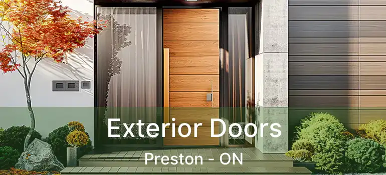  Exterior Doors Preston - ON