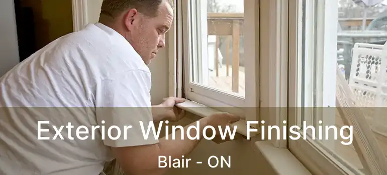  Exterior Window Finishing Blair - ON