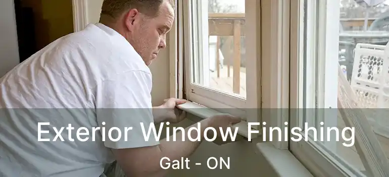  Exterior Window Finishing Galt - ON