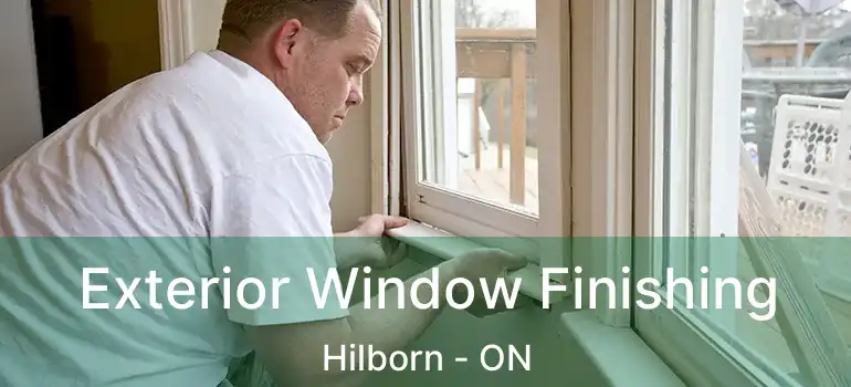  Exterior Window Finishing Hilborn - ON