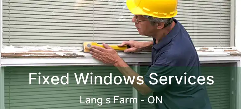  Fixed Windows Services Lang s Farm - ON
