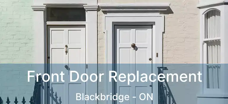  Front Door Replacement Blackbridge - ON