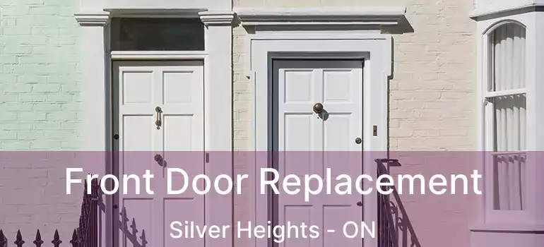  Front Door Replacement Silver Heights - ON