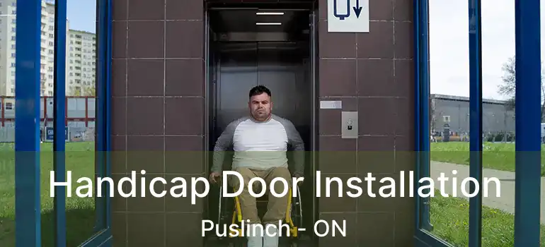  Handicap Door Installation Puslinch - ON