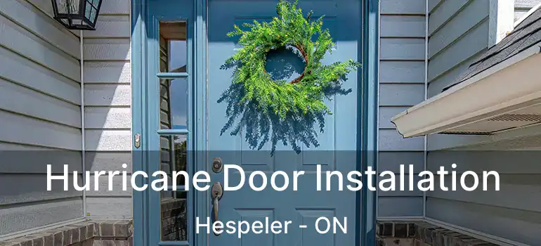  Hurricane Door Installation Hespeler - ON