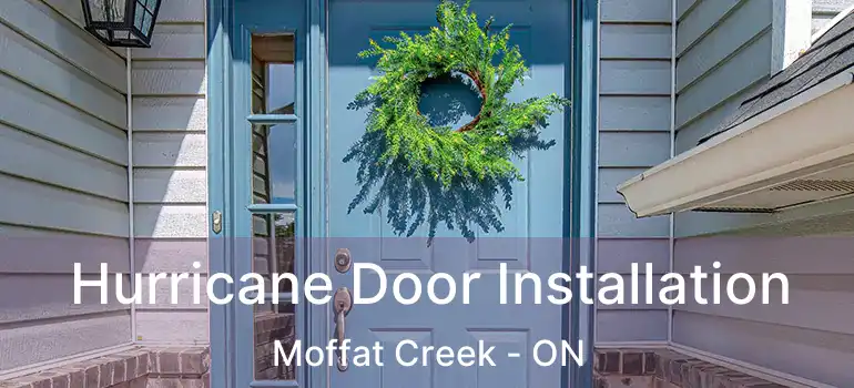 Hurricane Door Installation Moffat Creek - ON