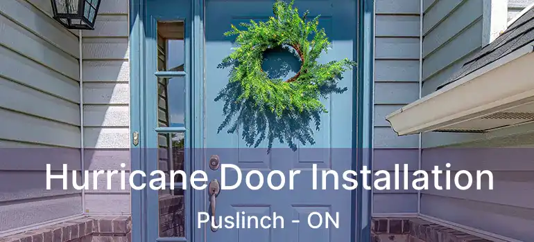  Hurricane Door Installation Puslinch - ON