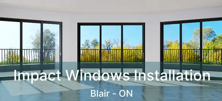  Impact Windows Installation Blair - ON