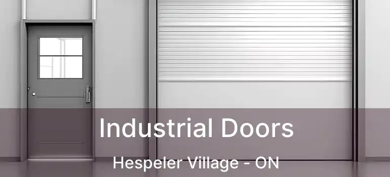  Industrial Doors Hespeler Village - ON