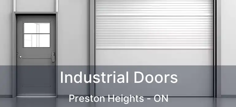  Industrial Doors Preston Heights - ON