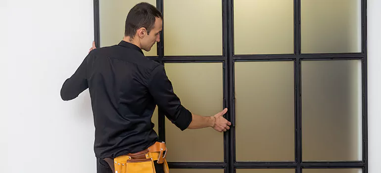 Patio French door installation in Cambridge, ON