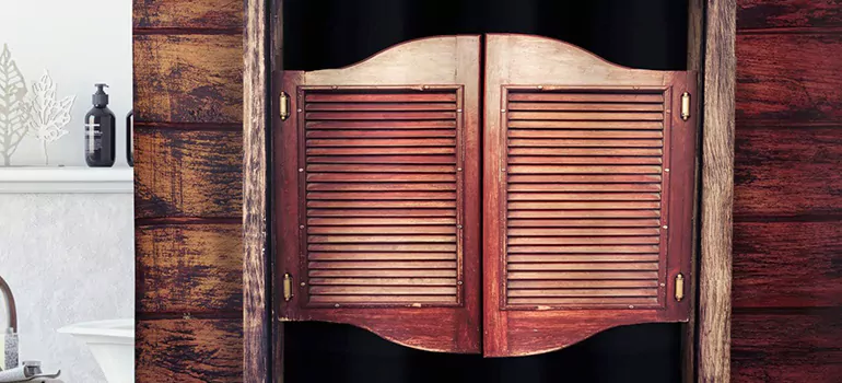 Installing Saloon Door Hinges in Cambridge, ON