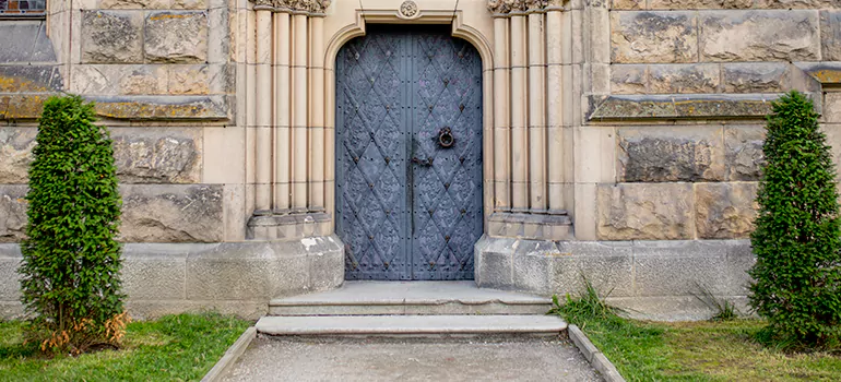 Traditional Double Front Doors in Cambridge, Ontario