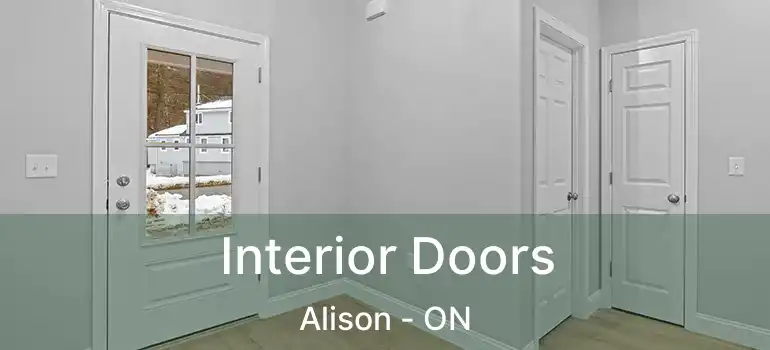 Interior Doors Alison - ON
