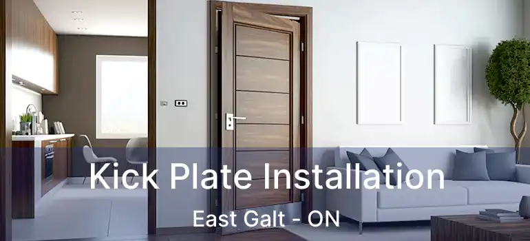  Kick Plate Installation East Galt - ON