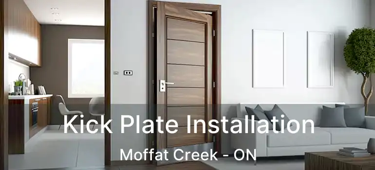  Kick Plate Installation Moffat Creek - ON