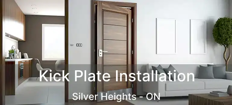  Kick Plate Installation Silver Heights - ON