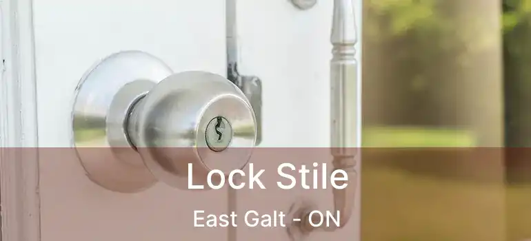  Lock Stile East Galt - ON